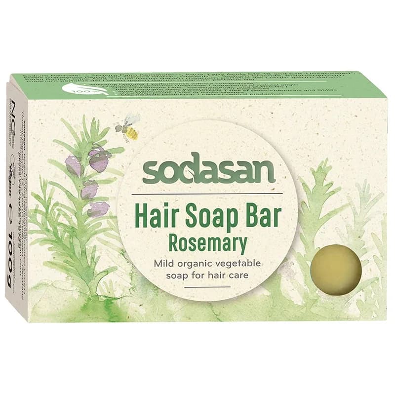 Sodasan Schampo Bar Rosmarin 100 g från Sodasan – köp hos Apotek Hjärtat
