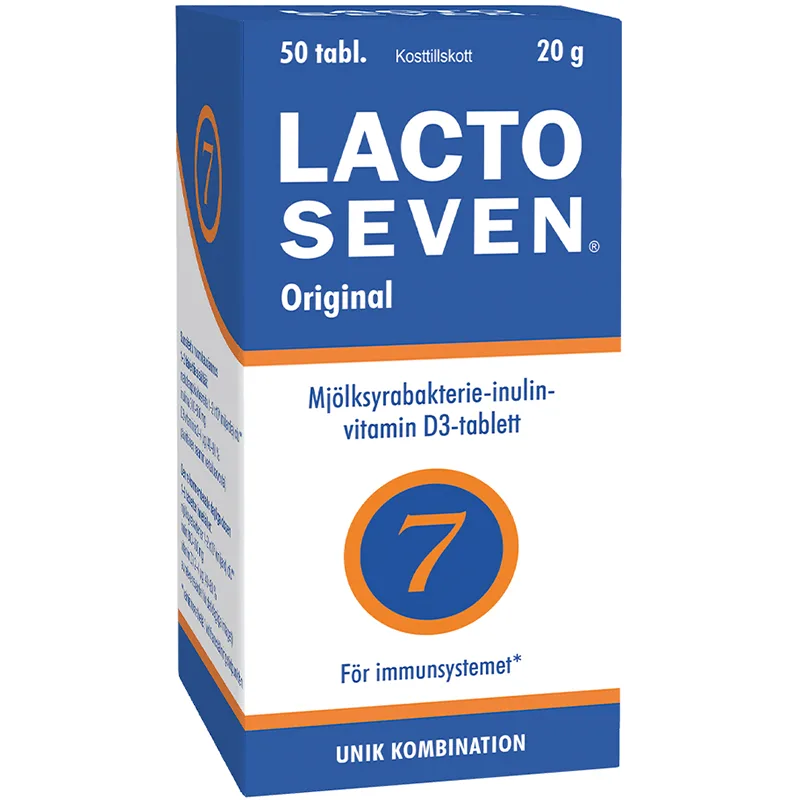 Lacto Seven 50 tabletter från Lacto Seven – köp hos Apotek Hjärtat