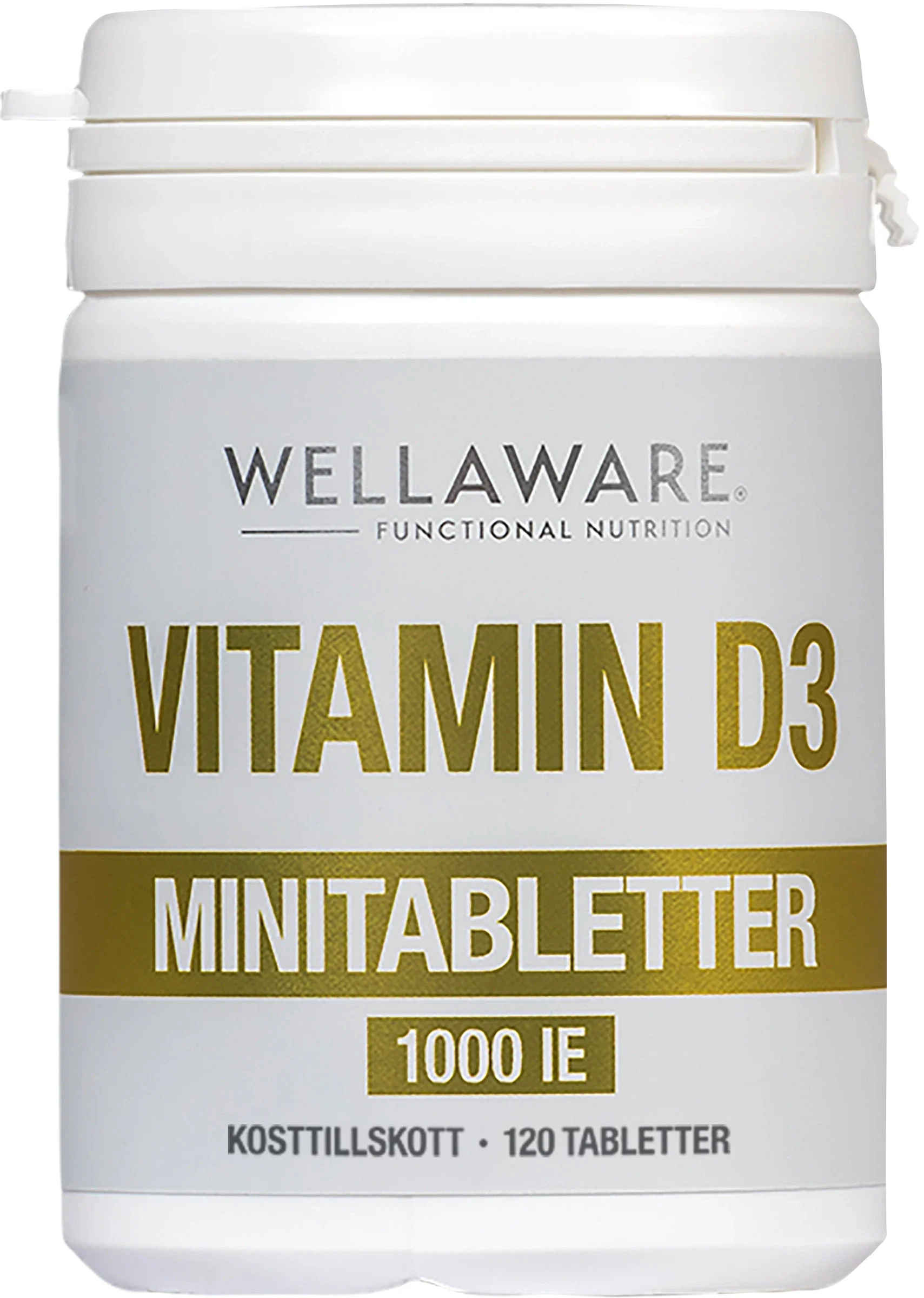 WellAware Vitamin D3 1000IE 120 minitabletter från WellAware – köp hos Apotek Hjärtat