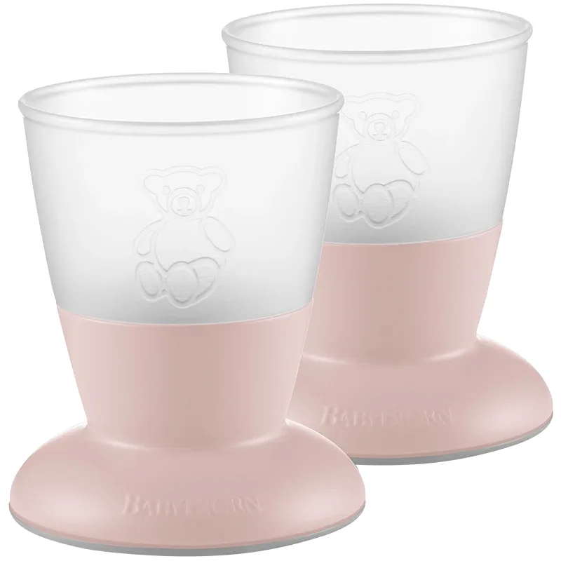 BabyBjörn Barnglas Blekrosa 2-pack från Babybjörn – köp hos Apotek Hjärtat