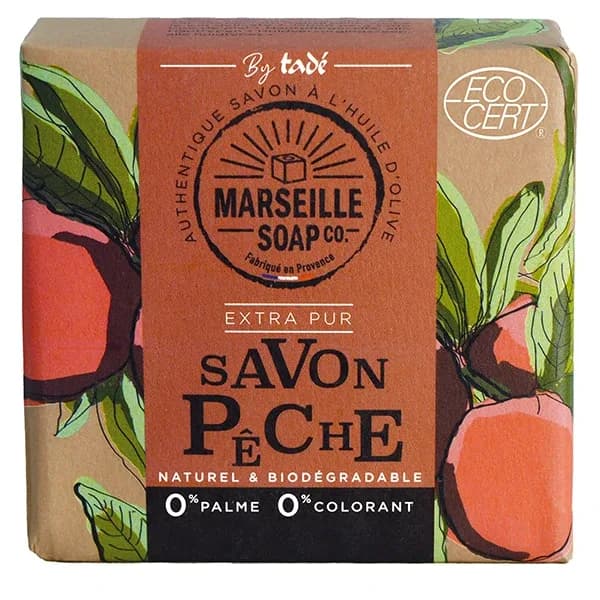 Tadé Pays du Levant Fast Marseille Tvål Peach 100 g från Tadé Pays du Levant – köp hos Apotek Hjärtat
