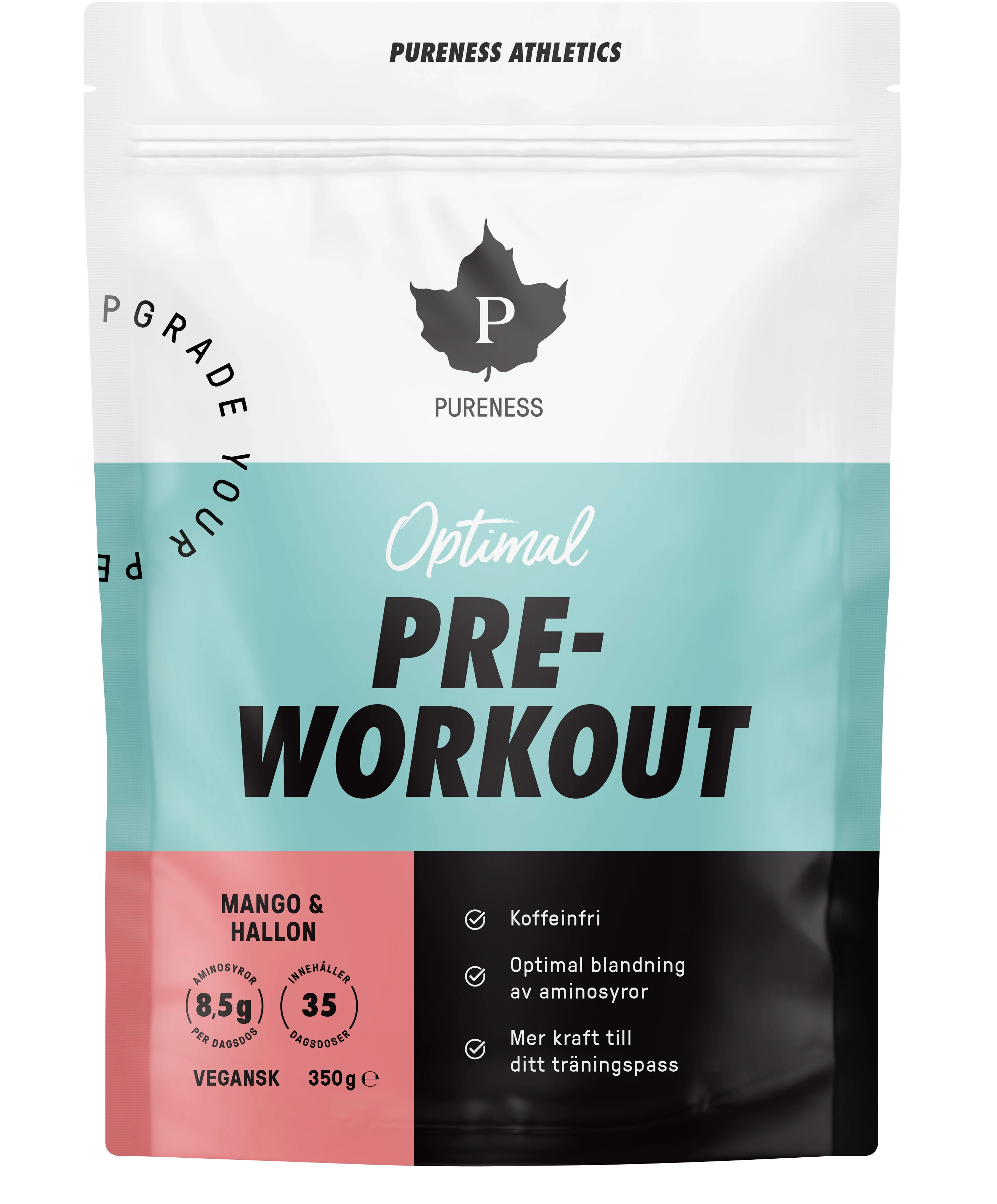 Pureness Athletics Pre-Workout Mango Hallon 350 g från Pureness – köp hos Apotek Hjärtat