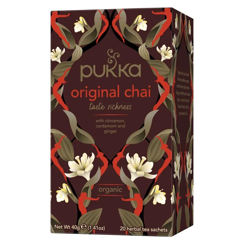 Pukka Svart te Original Chai 20-pack från Pukka – köp hos Apotek Hjärtat