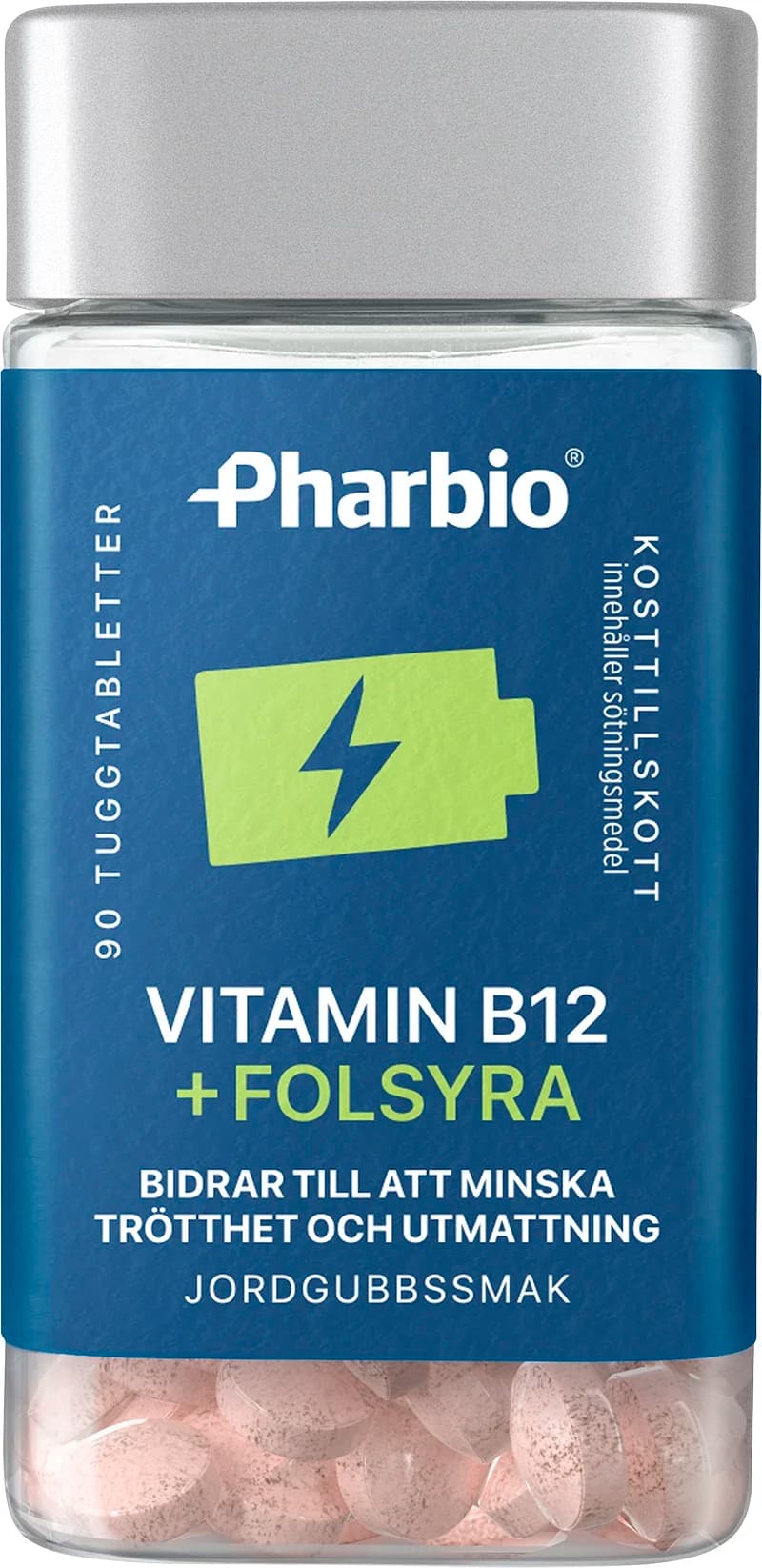 Pharbio B12 + Folsyra 90 st från Pharbio – köp hos Apotek Hjärtat