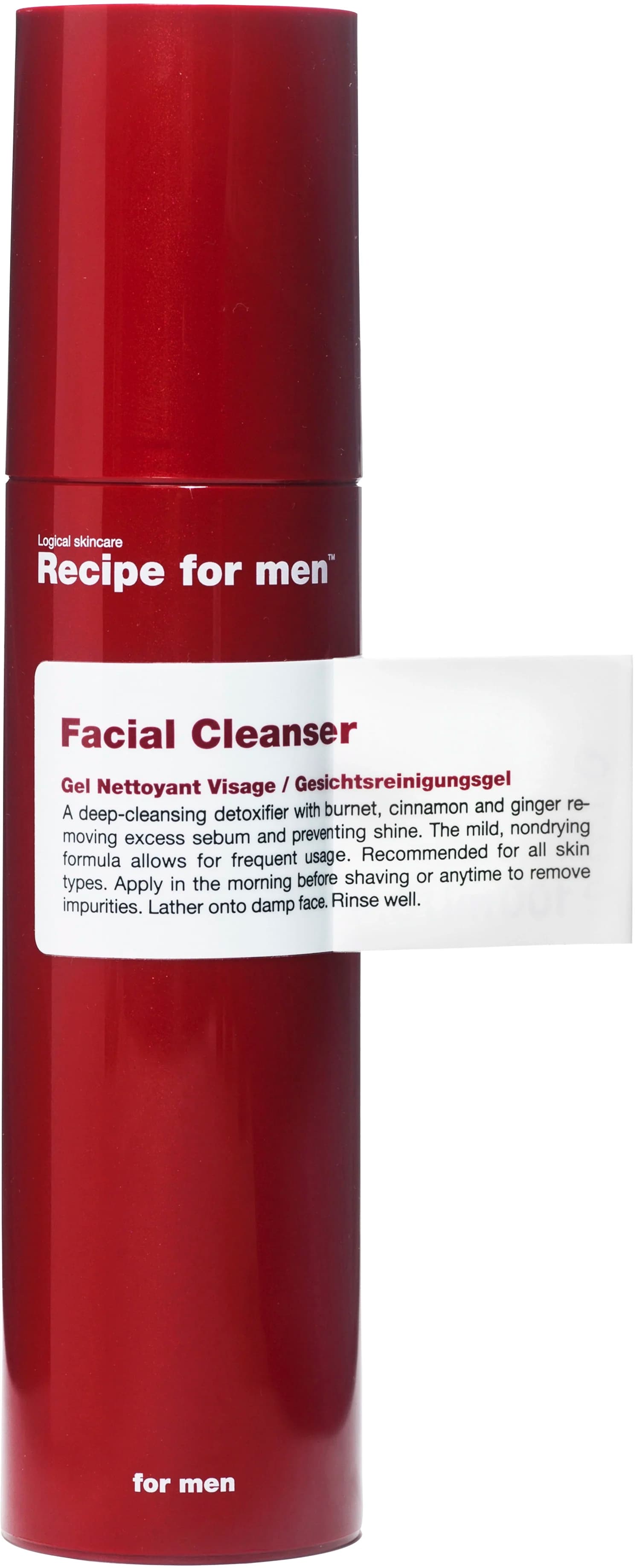 Recipe for Men Facial Cleanser 100 ml från Recipe for Men – köp hos Apotek Hjärtat