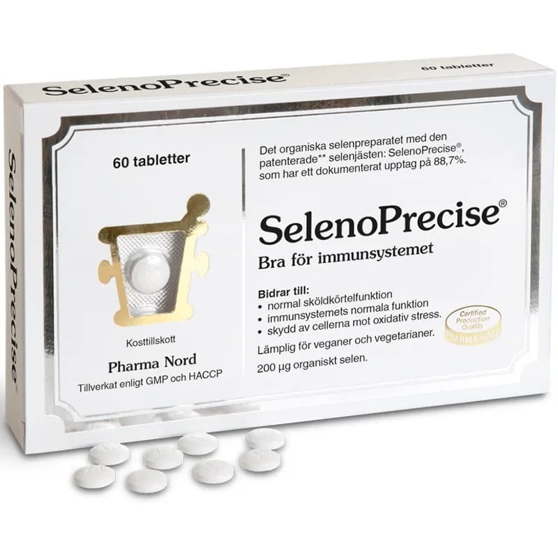 Pharma Nord SelenoPrecise 60 st från Pharma Nord – köp hos Apotek Hjärtat