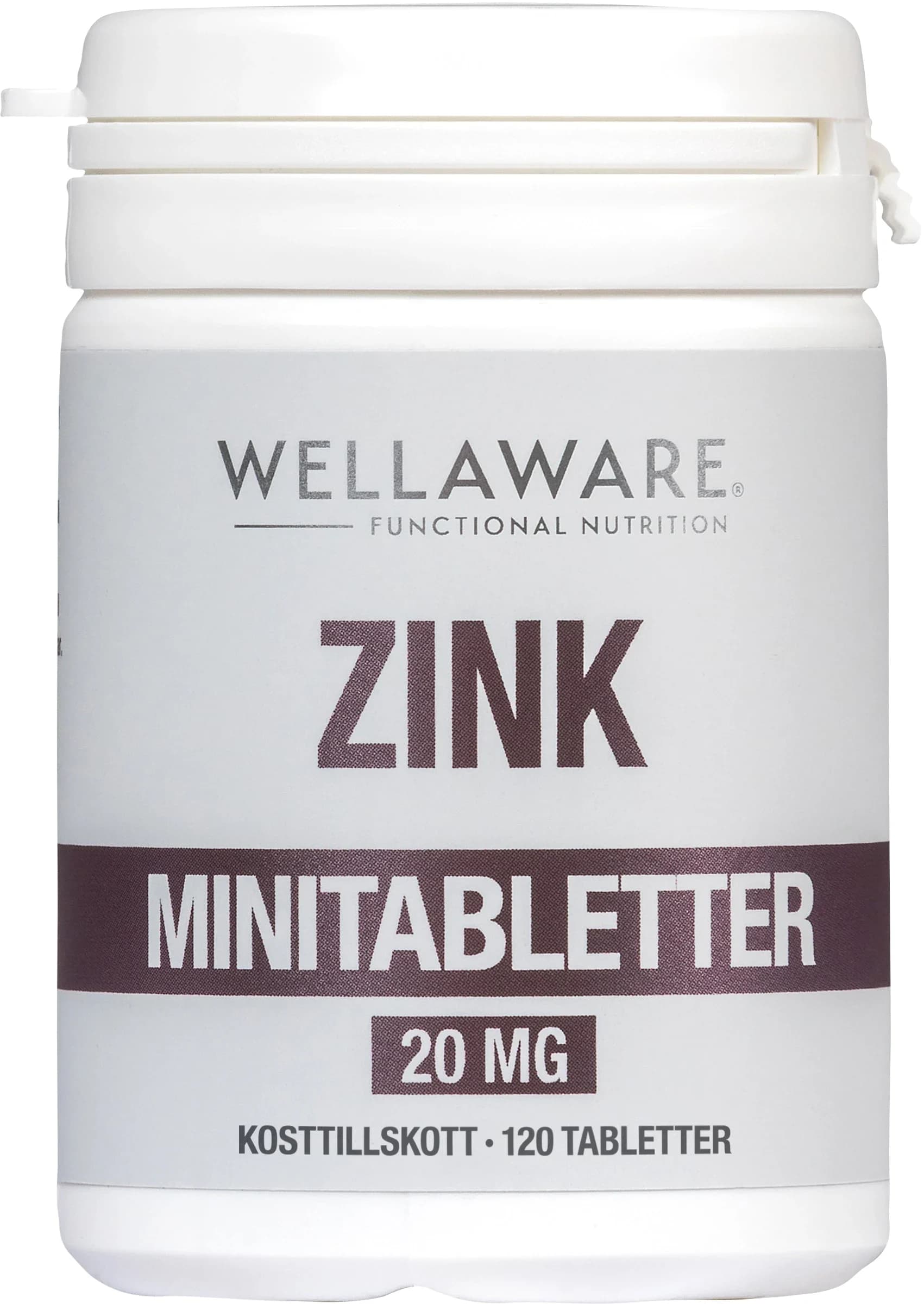 WellAware Zink 120 minitabletter från WellAware – köp hos Apotek Hjärtat