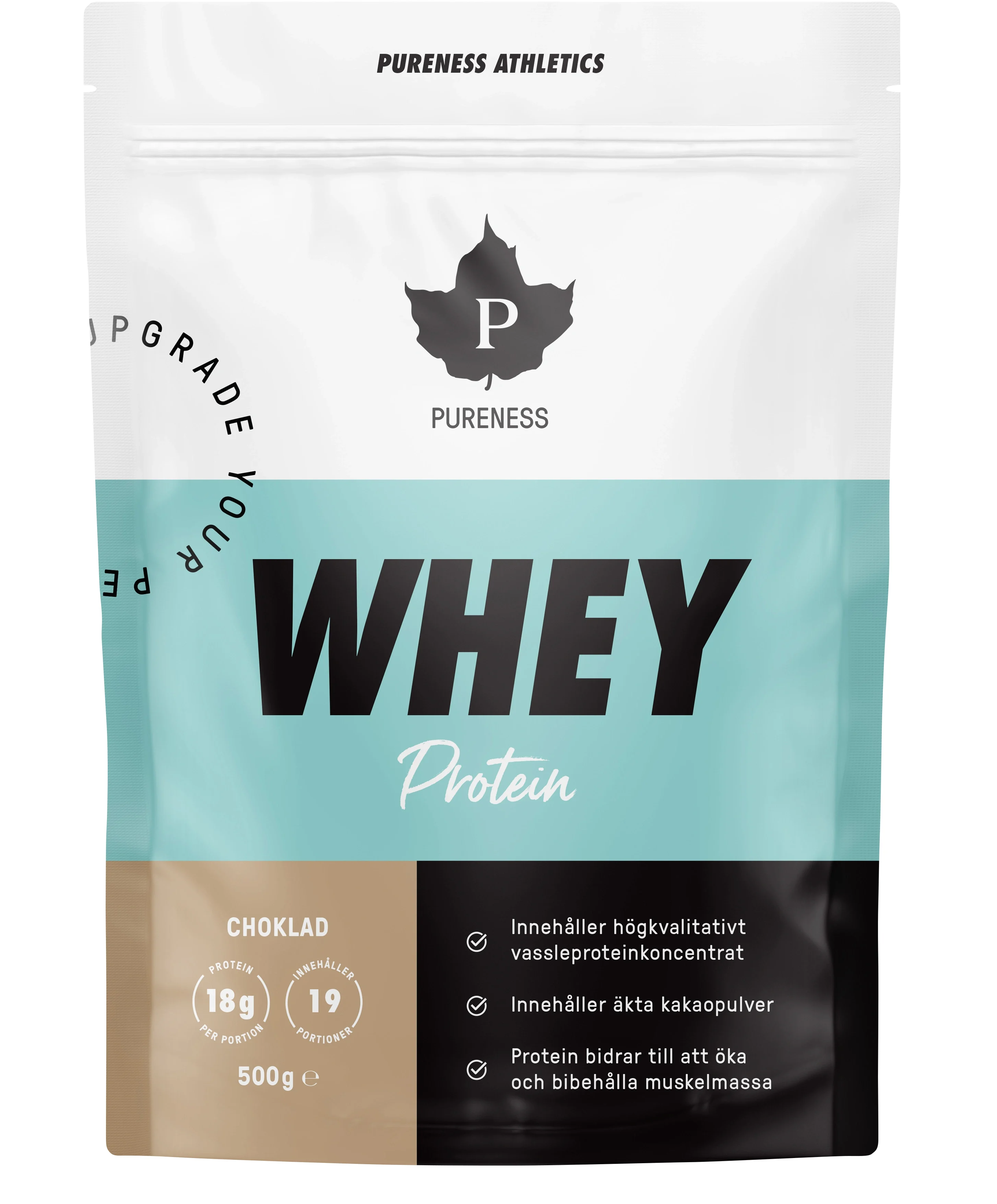 Pureness Athletics Whey Protein Choklad 500 g från Pureness – köp hos Apotek Hjärtat