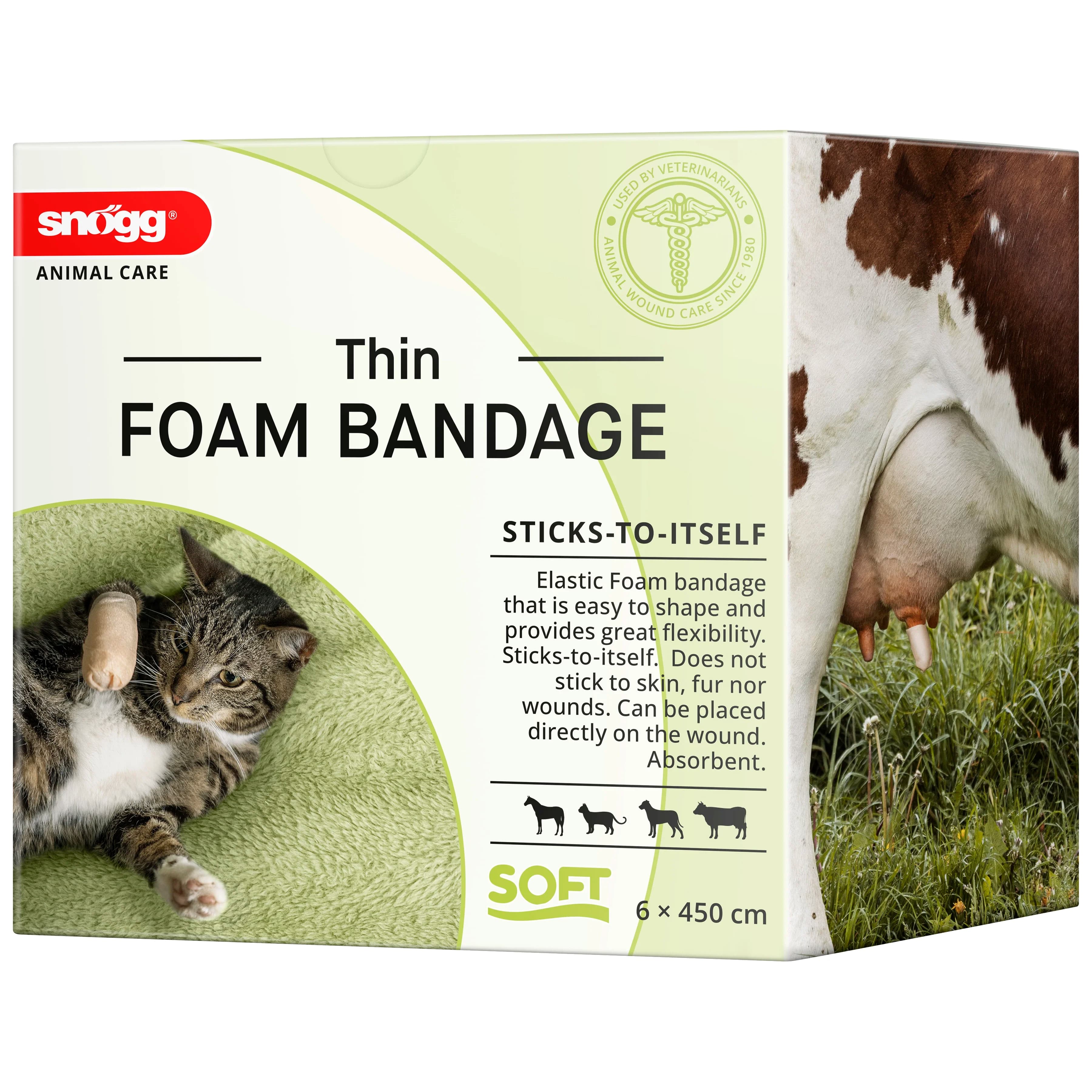 Snögg Foam Bandage Thin 6 cm x 4,5 m från Snögg – köp hos Apotek Hjärtat