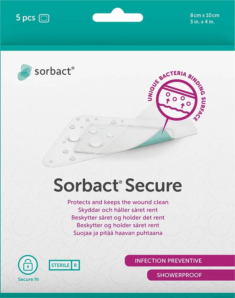 Sorbact Secure 8x10 cm från Sorbact – köp hos Apotek Hjärtat