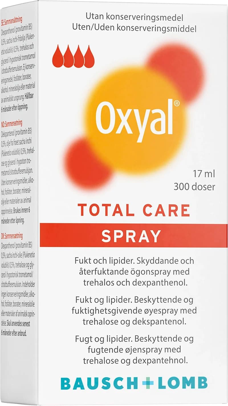 Oxyal Total Care Spray 17 ml från Oxyal – köp hos Apotek Hjärtat