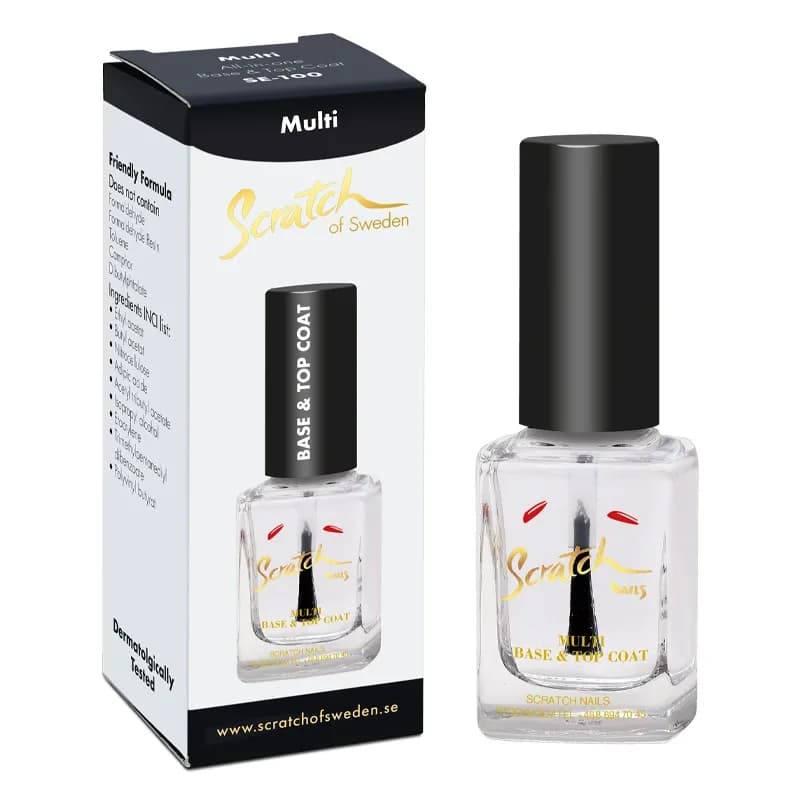 Scratch Multi All-In-One Base & Top Coat 11 ml från Scratch Nails – köp hos Apotek Hjärtat