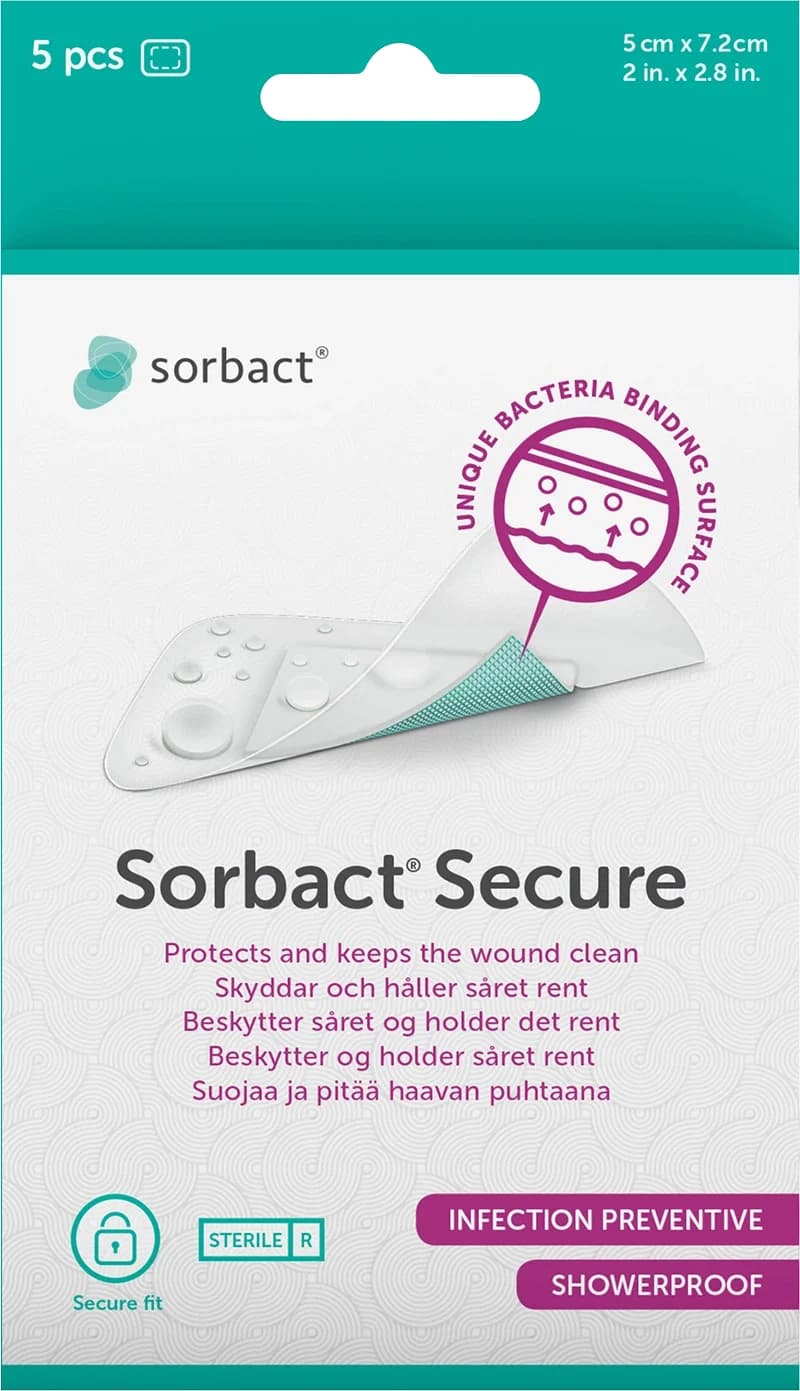 Sorbact Secure 5x7.2 cm från Sorbact – köp hos Apotek Hjärtat