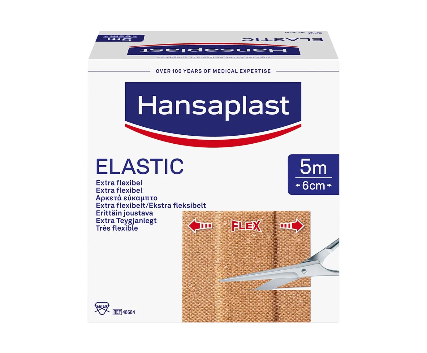 Hansaplast Elastic 5 m x 6 cm från Hansaplast – köp hos Apotek Hjärtat