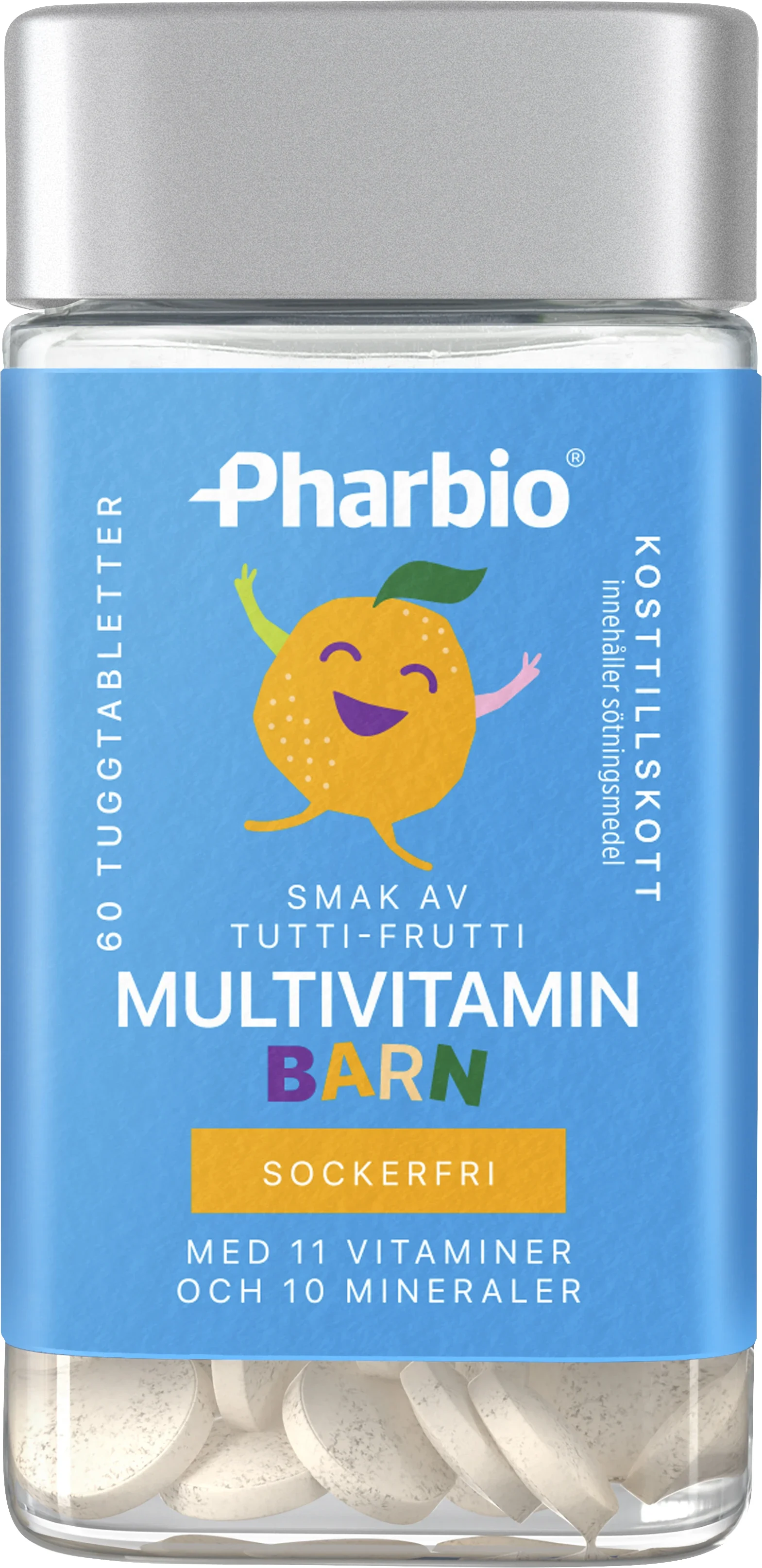 Pharbio Multivitamin Barn 60 st från Pharbio – köp hos Apotek Hjärtat