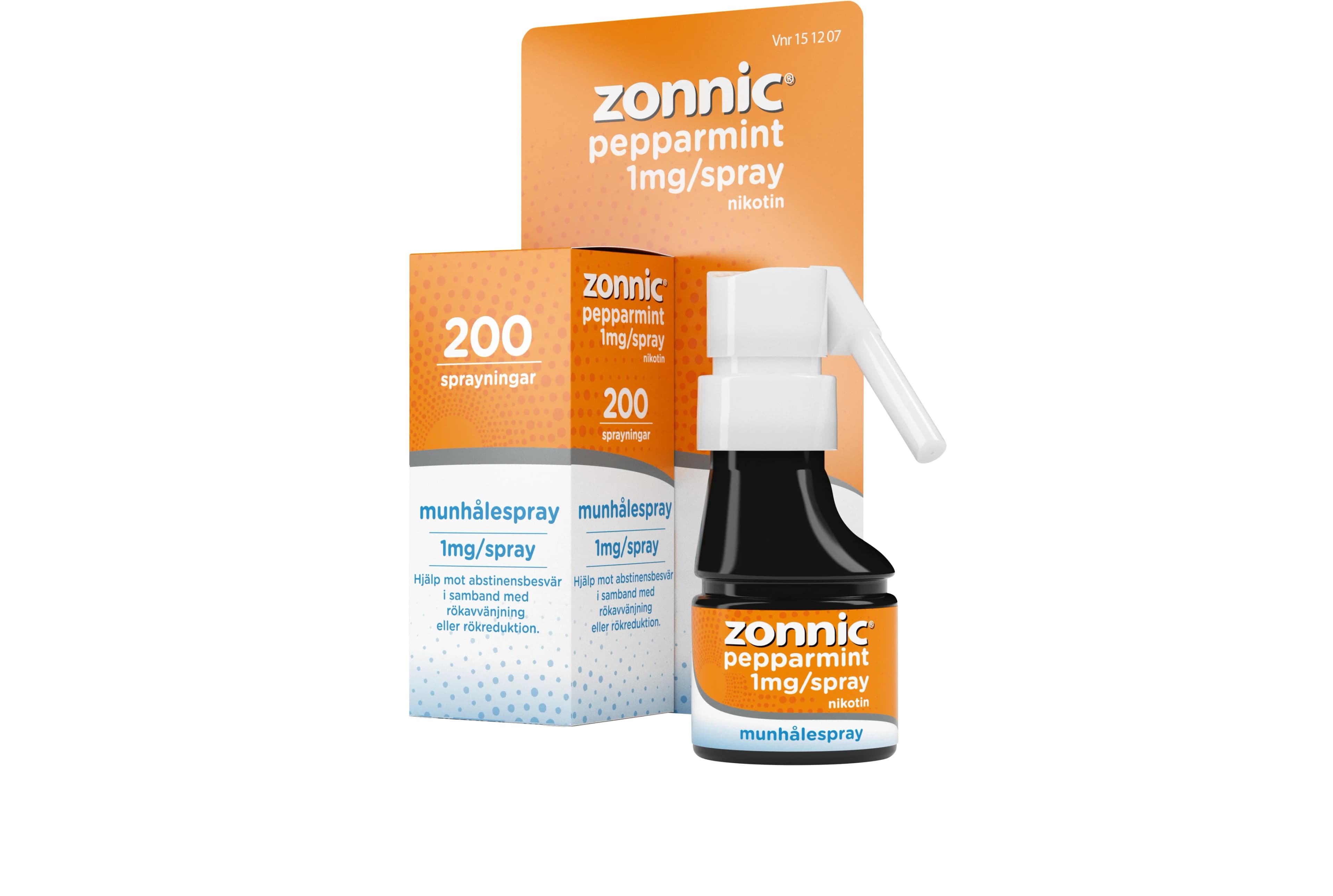 Zonnic Pepparmint munhålespray 1 mg/spray 200 sprayningar från Zonnic – köp hos Apotek Hjärtat