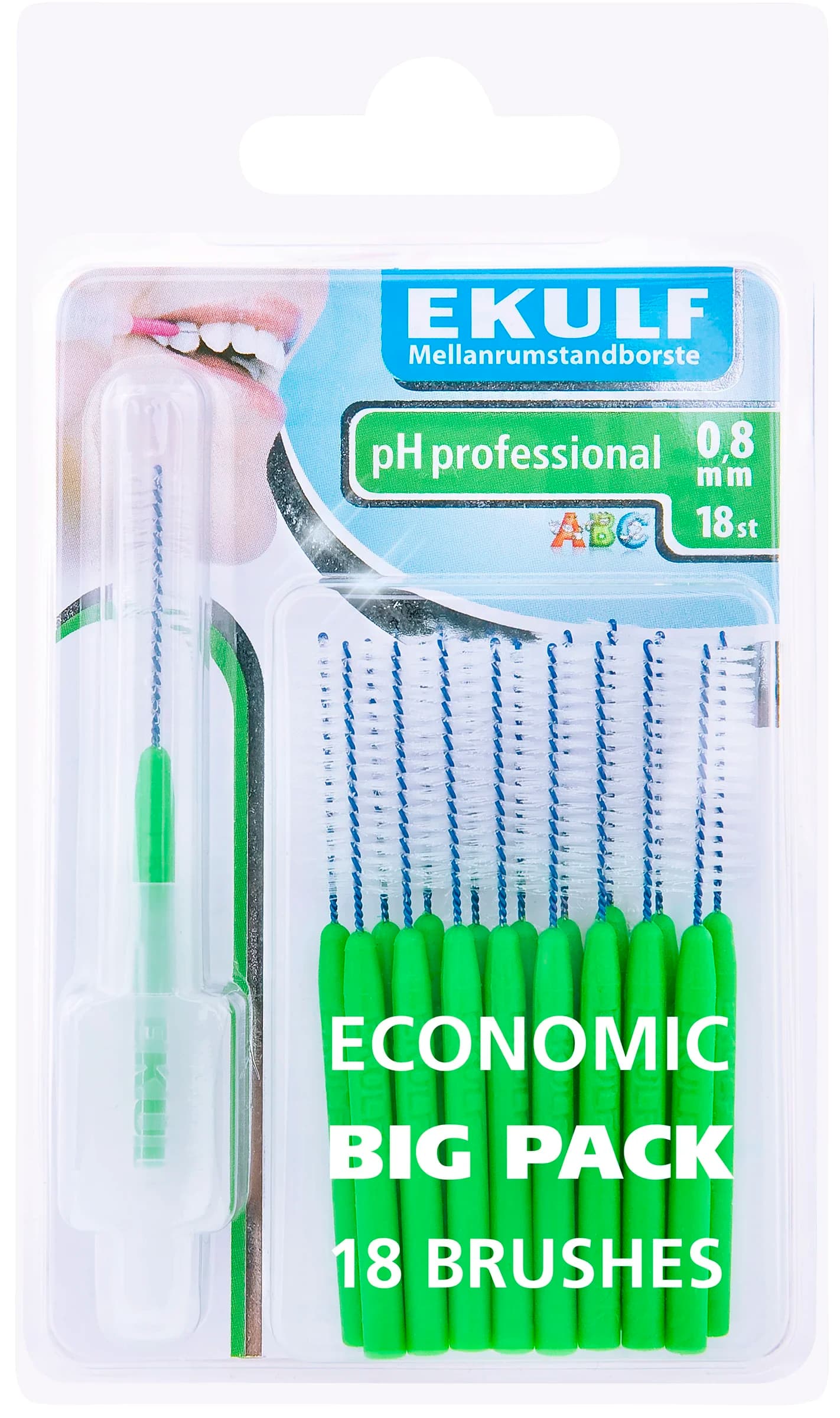 Ekulf pH Professional 18 st 0,8 mm från Ekulf – köp hos Apotek Hjärtat