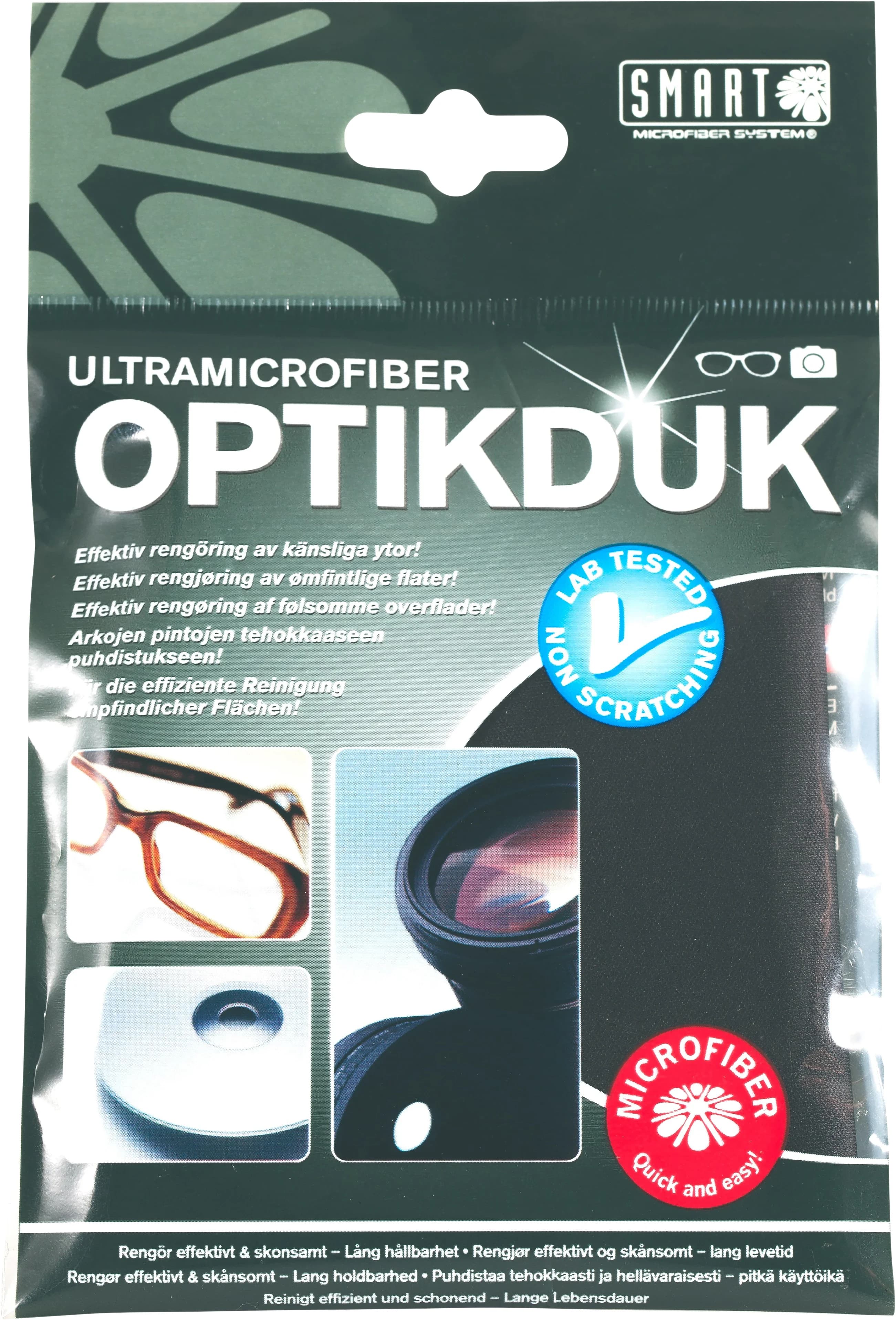 Smart Optical Cloth 20x20cm Black från Smart – köp hos Apotek Hjärtat