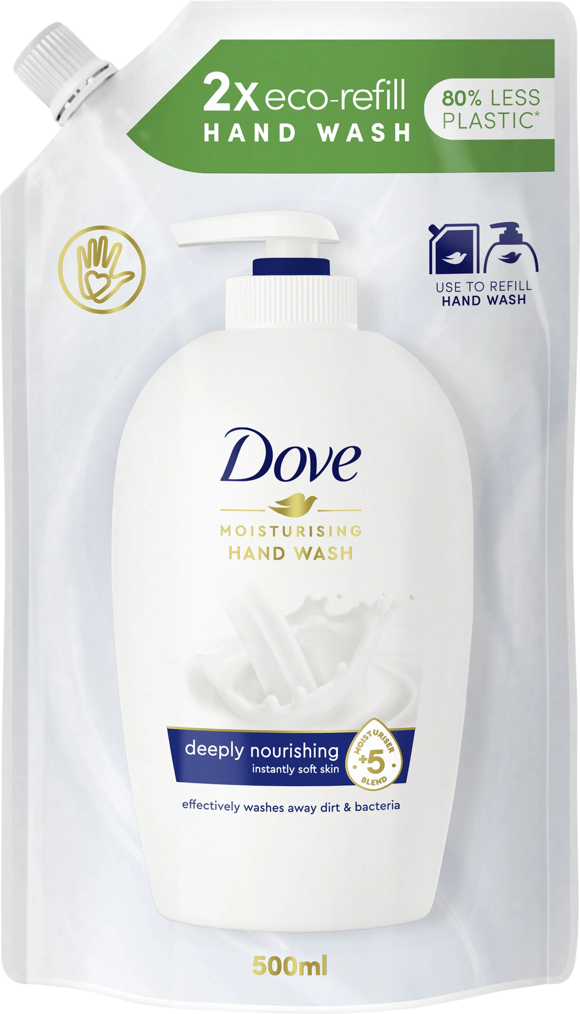 Dove Flytande Tvål Cream Wash 500 ml från Dove – köp hos Apotek Hjärtat