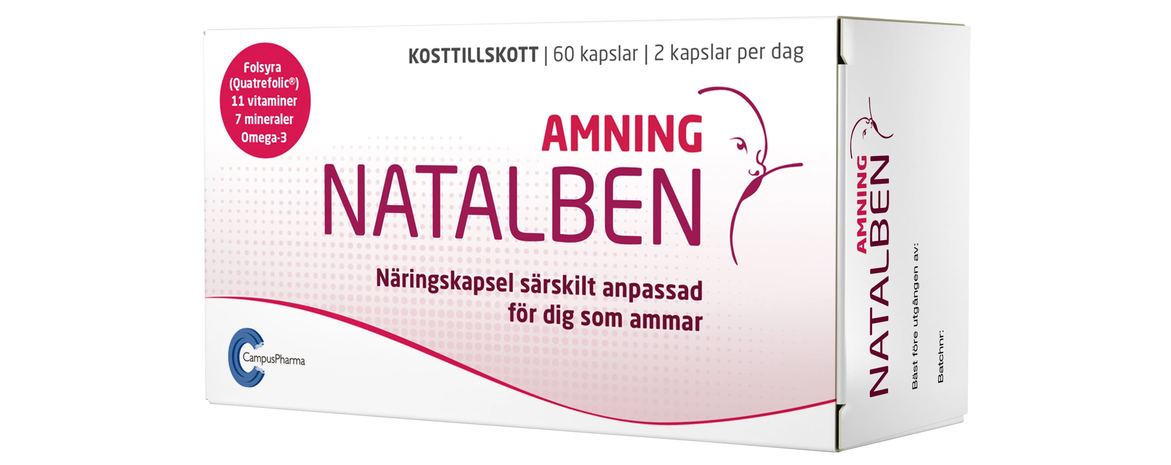 Natalben Amning 60 kapslar från Natalben – köp hos Apotek Hjärtat