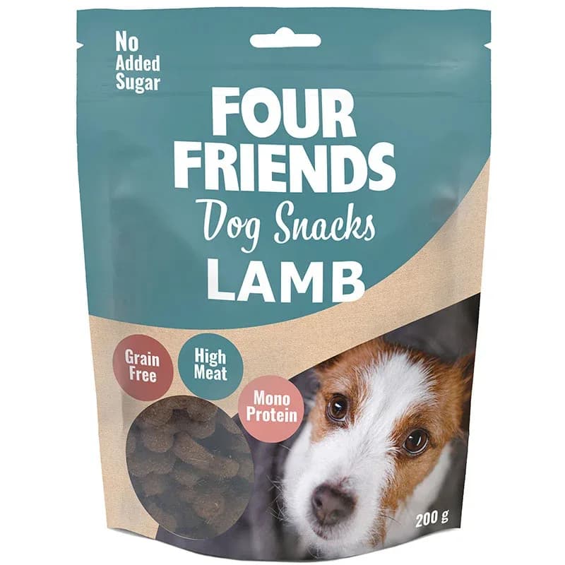 FourFriends Dog Snacks Lamb 200 g från FourFriends – köp hos Apotek Hjärtat