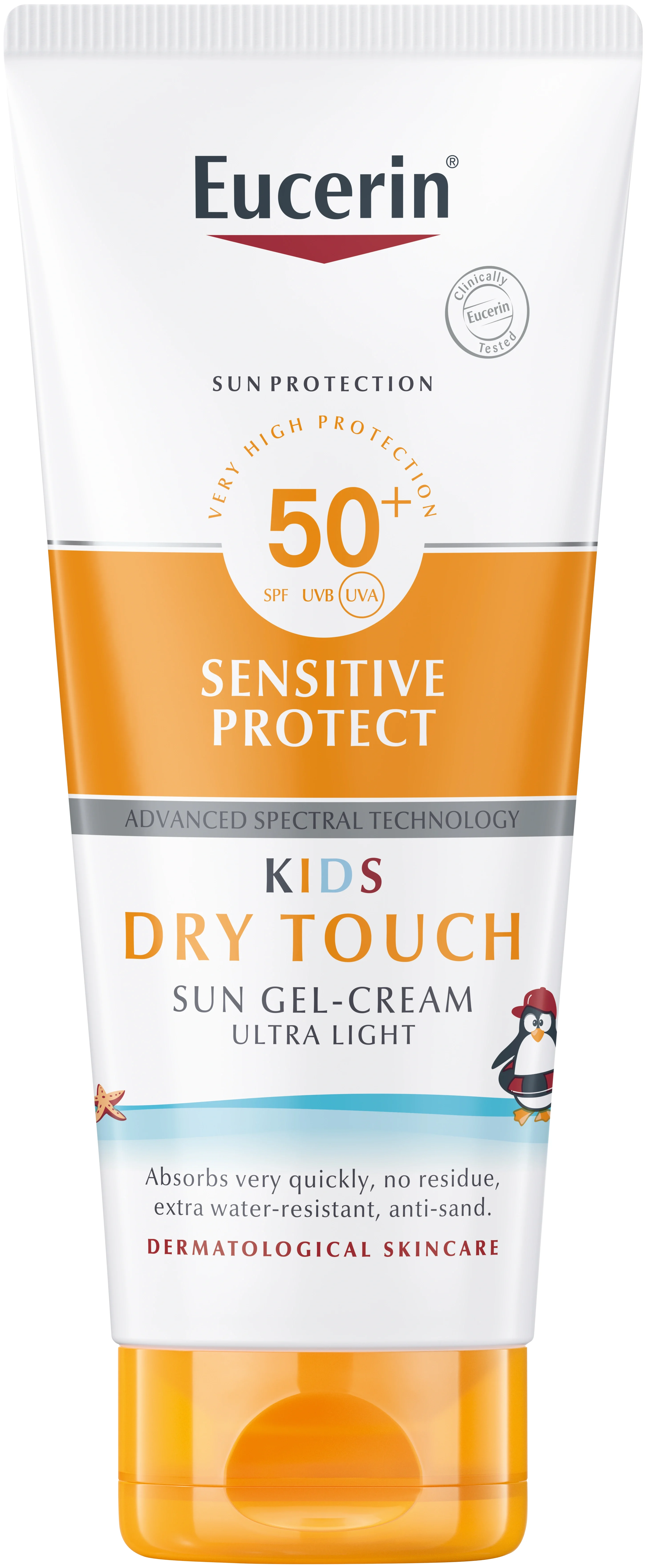 Eucerin Sun Kids Dry Touch Gel-Cream SPF 50+, 200 ml från Eucerin – köp hos Apotek Hjärtat