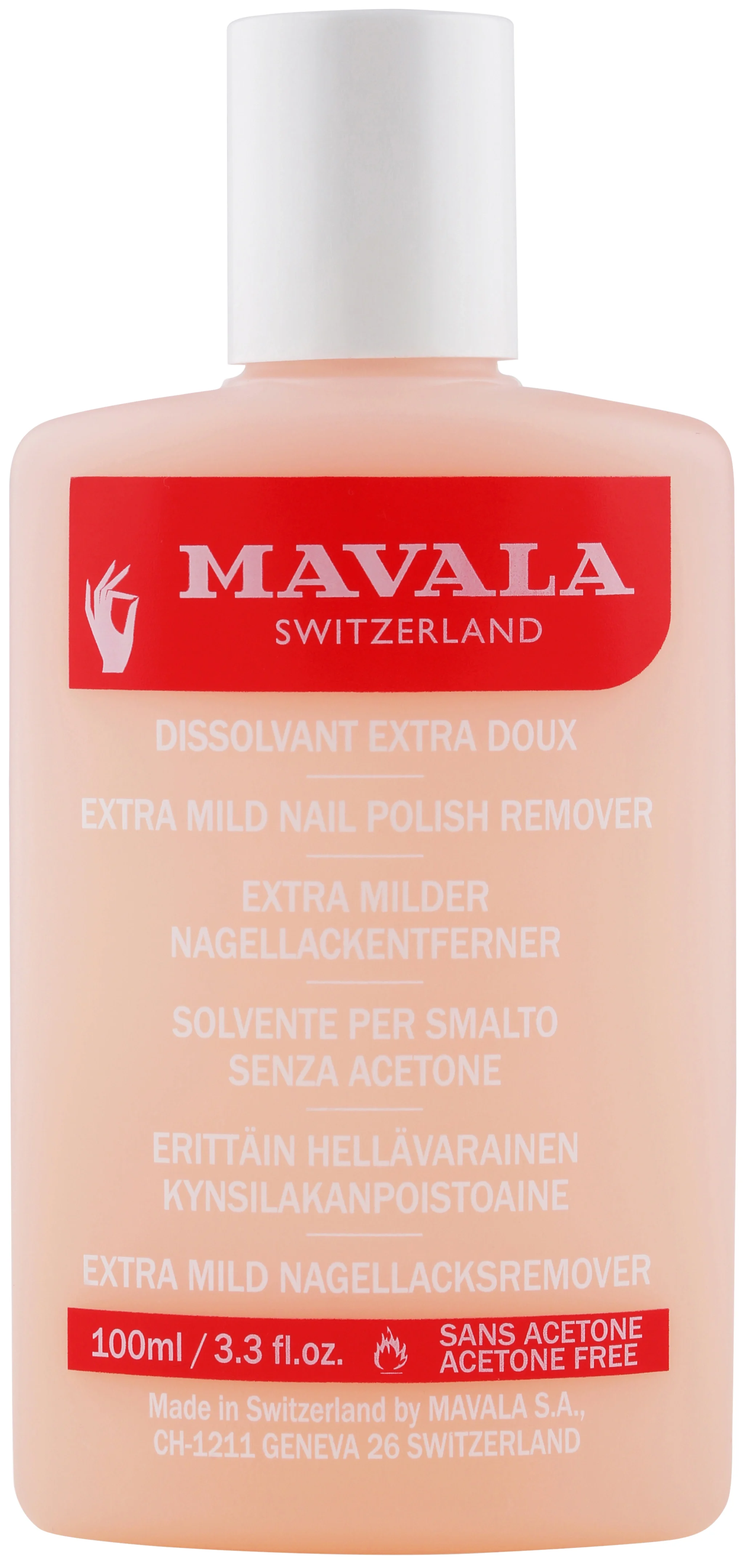 Mavala Nagellacksremover Extra Mild 100 ml från MAVALA – köp hos Apotek Hjärtat