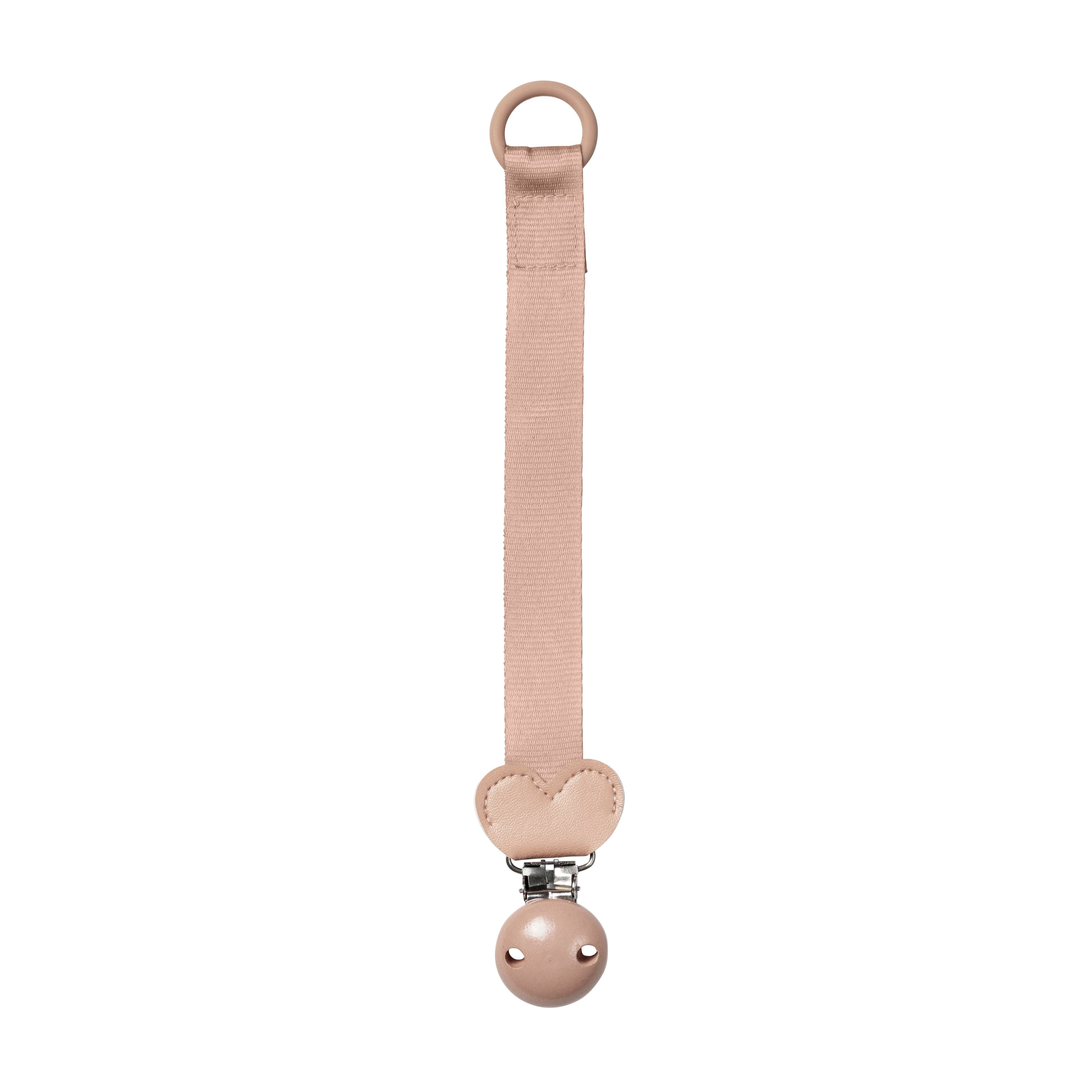 Elodie Pacifier Clip Wood Blushing Pink 0-3 år från Elodie Details – köp hos Apotek Hjärtat