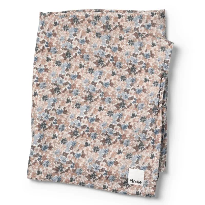 Elodie Bamboo Muslin Blanket Blue Garden Light 0-3 år från Elodie Details – köp hos Apotek Hjärtat