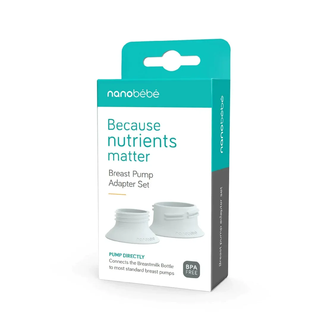Nanobébé Adapter till bröstpump 2-pack från Nanobébé – köp hos Apotek Hjärtat