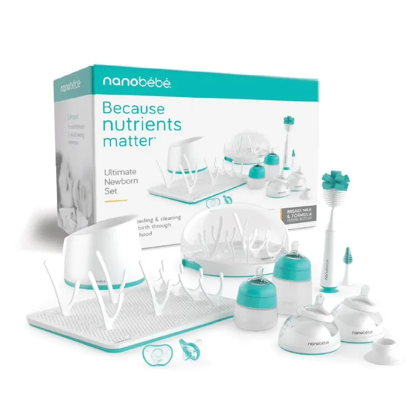Nanobébé Ultimate Newborn Set Turkos från Nanobébé – köp hos Apotek Hjärtat