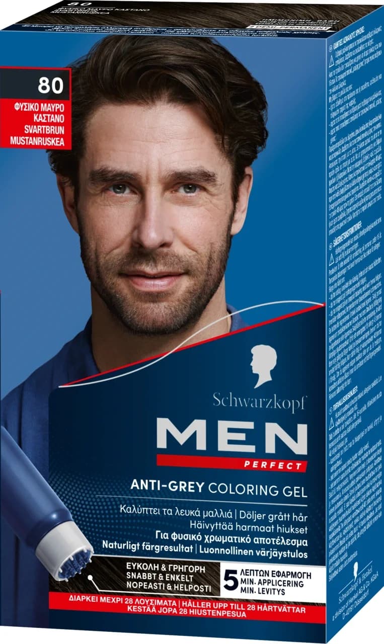 Schwarzkopf Men Perfect 80 Black Brown från Schwarzkopf – köp hos Apotek Hjärtat