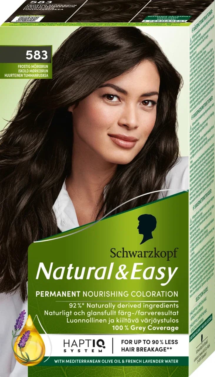 Schwarzkopf Natural & Easy Hårfärg 583 Frostig brun från Schwarzkopf - köp hos Apotek Hjärtat