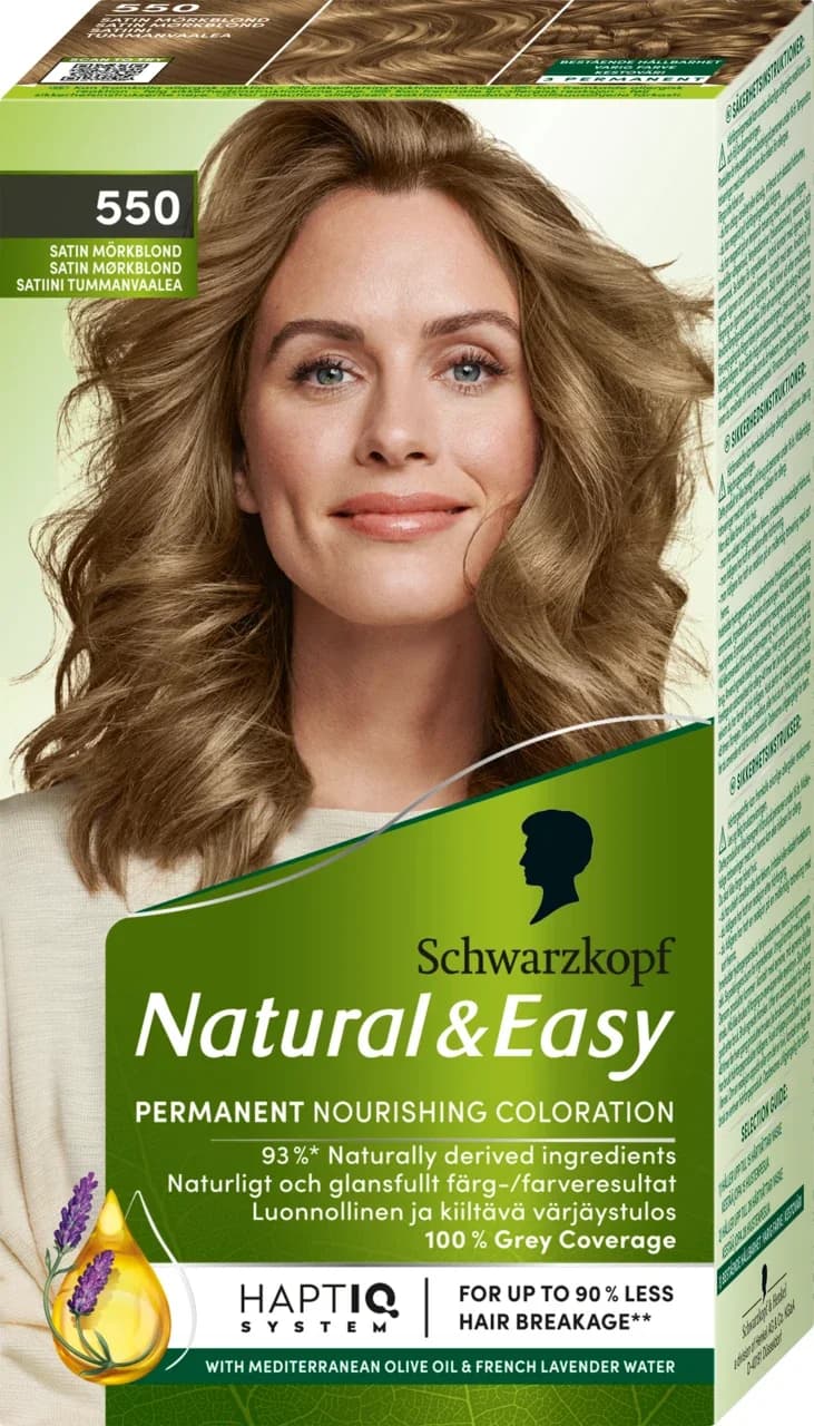 Schwarzkopf Natural & Easy Hårfärg 550 Mörkblond från Schwarzkopf - köp hos Apotek Hjärtat