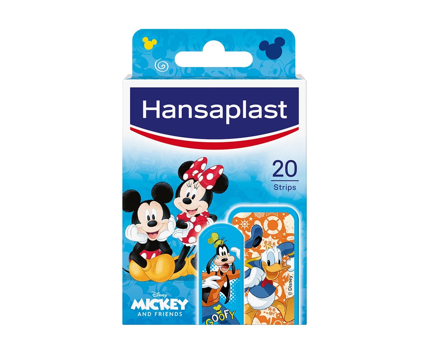 Hansaplast Mickey & Friends Kids Plåster 20 strips från Hansaplast – köp hos Apotek Hjärtat