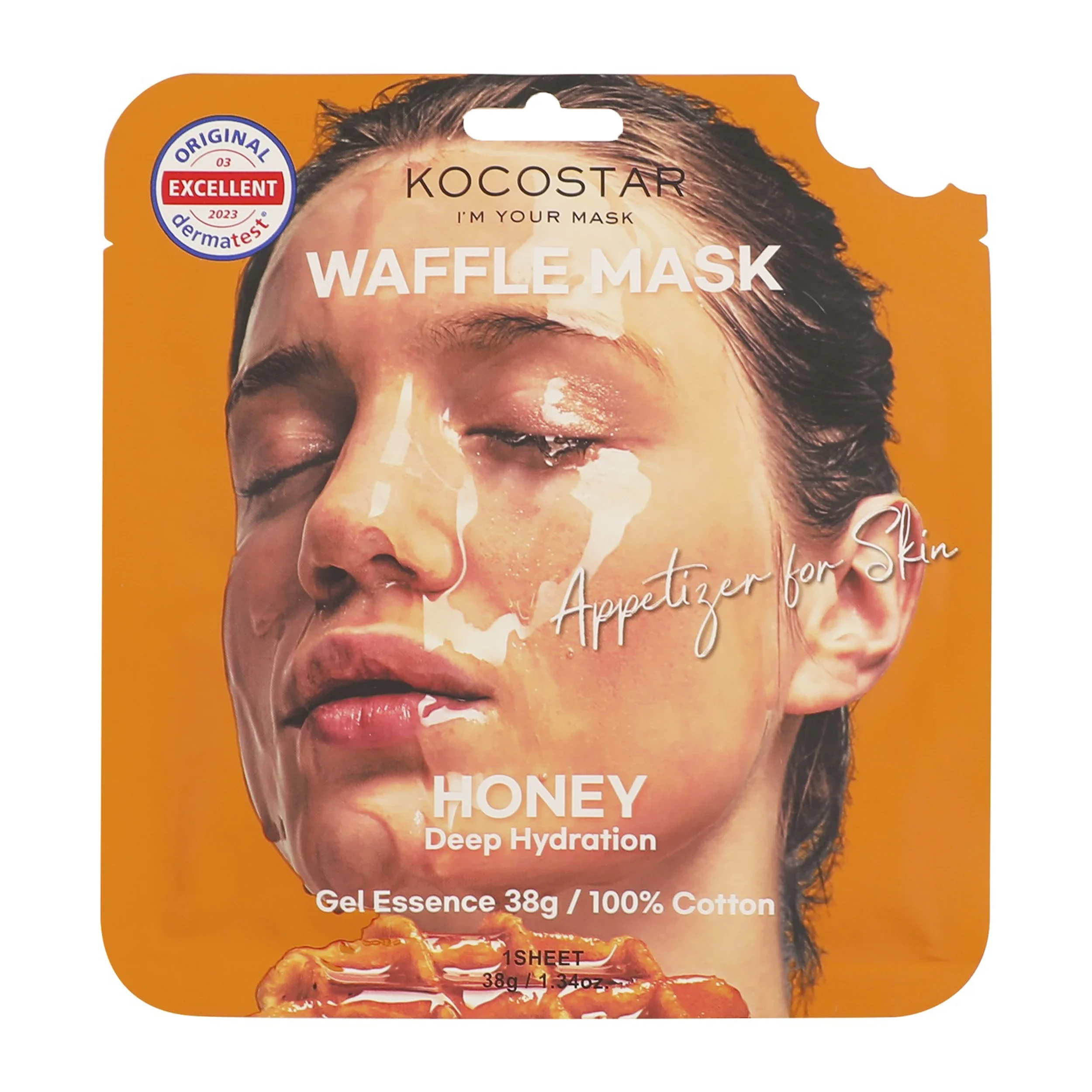 Kocostar Waffle Mask Honey 40 g från Kocostar – köp hos Apotek Hjärtat