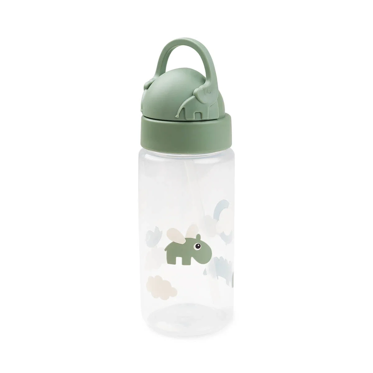 Done by Deer Straw Bottle Happy Clouds Green från Done by Deer – köp hos Apotek Hjärtat