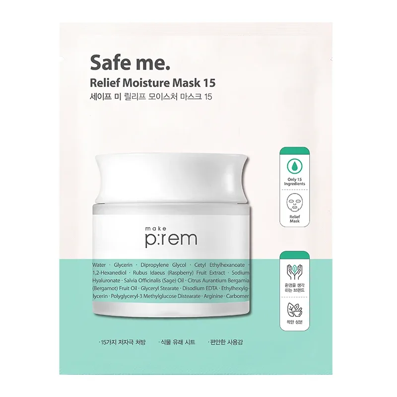 Make P:rem Safe Me Relief Moisture Mask 15 25g från Make P:rem – köp hos Apotek Hjärtat