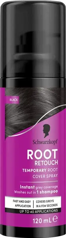 Schwarzkopf Root Retoucher Black Utväxtspray 120 ml från Schwarzkopf - köp hos Apotek Hjärtat