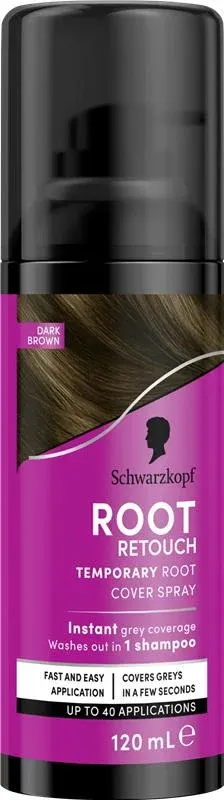 Schwarzkopf Root Retoucher Dark Brown Utväxtspray 120 ml från Schwarzkopf - köp hos Apotek Hjärtat