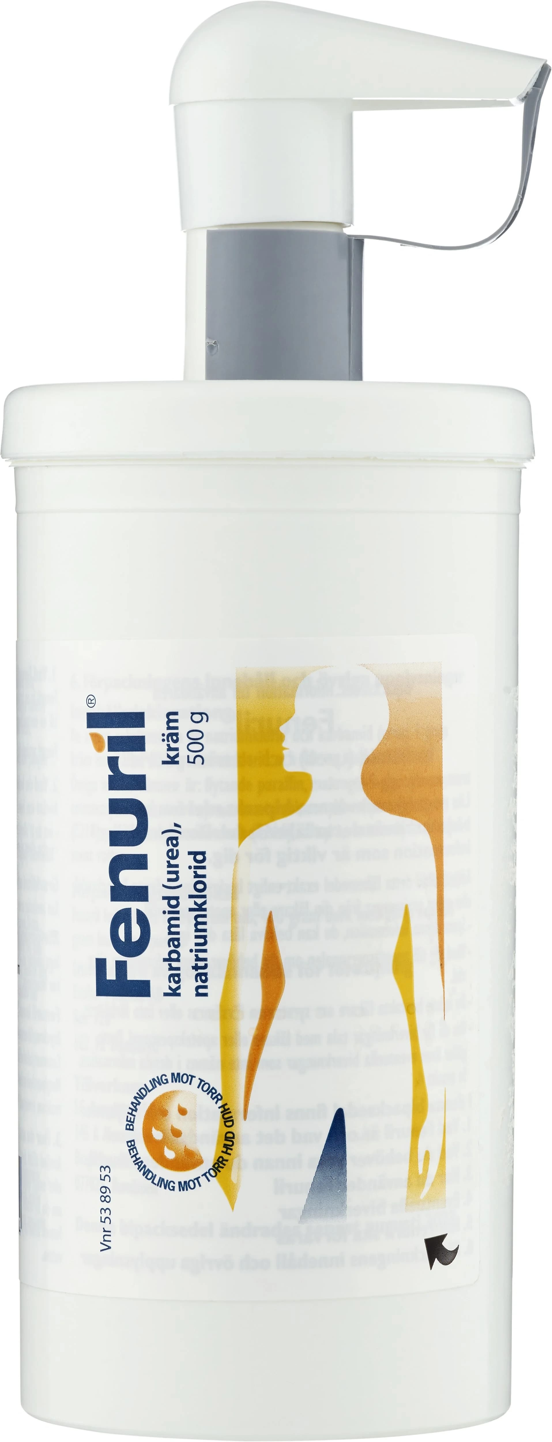 Fenuril Kräm Burk med pump, 500g från Fenuril – köp hos Apotek Hjärtat