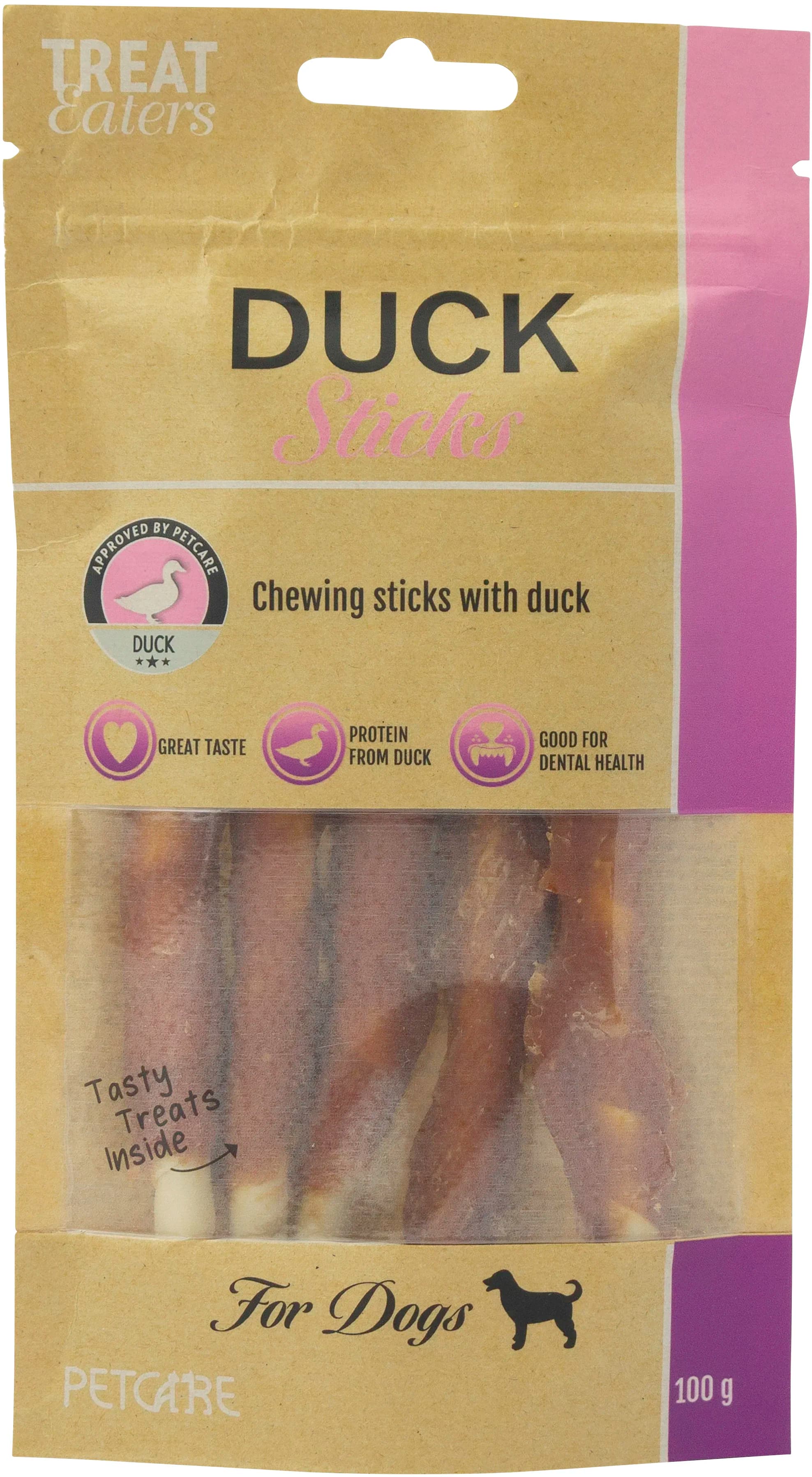 Treateaters Duck sticks 100 g från Treateaters – köp hos Apotek Hjärtat