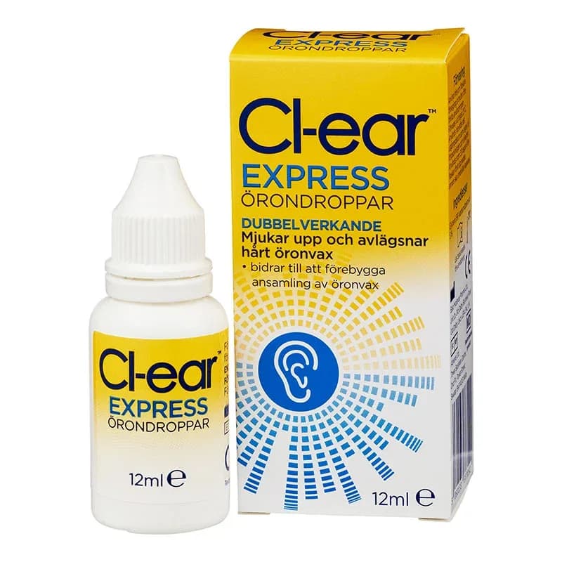 Cl-ear Örondroppar Express 12 ml från Ci-ear – köp hos Apotek Hjärtat
