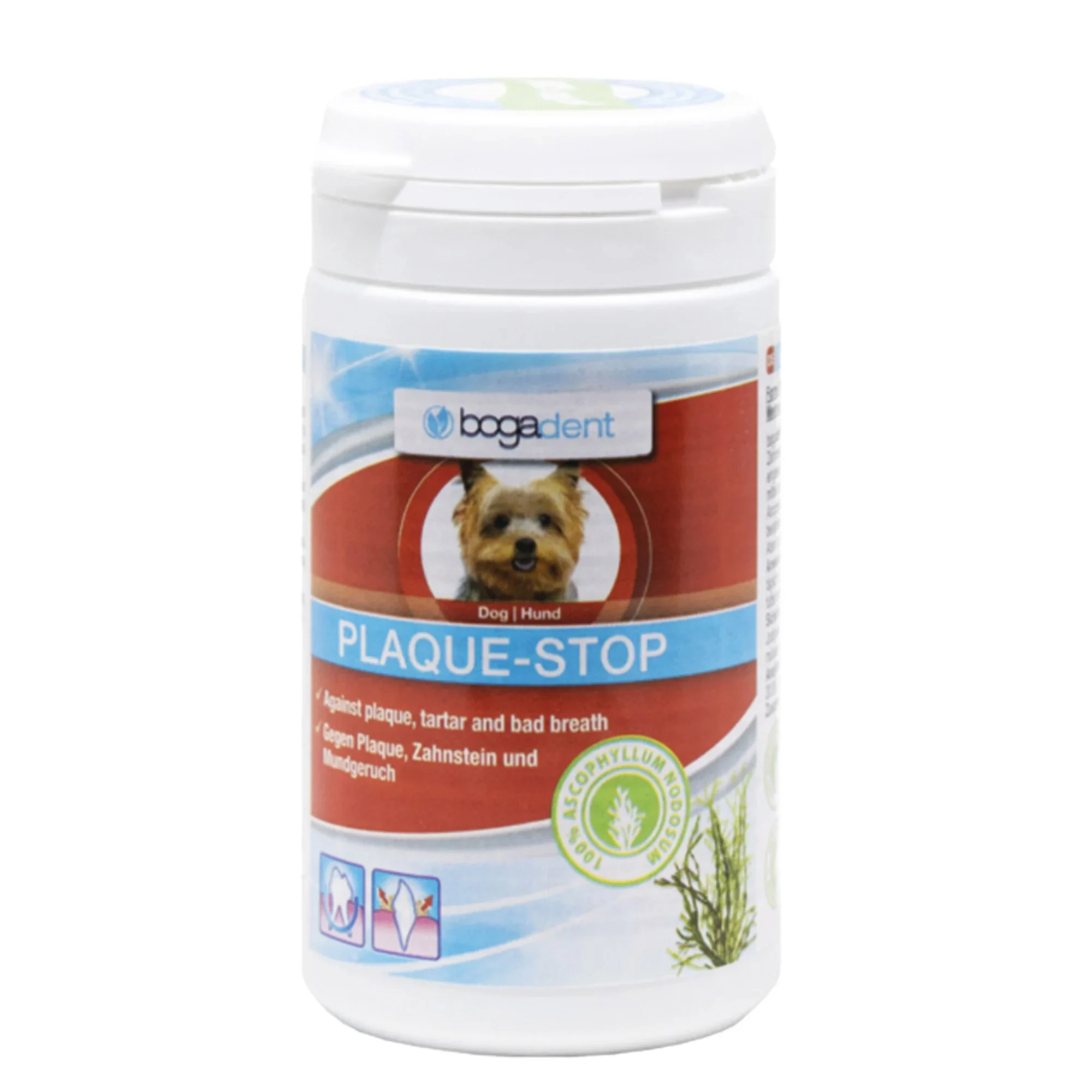 Bogadent Plaque-Stop Dog (100% A.nodusum) 70 g från Bogadent – köp hos Apotek Hjärtat