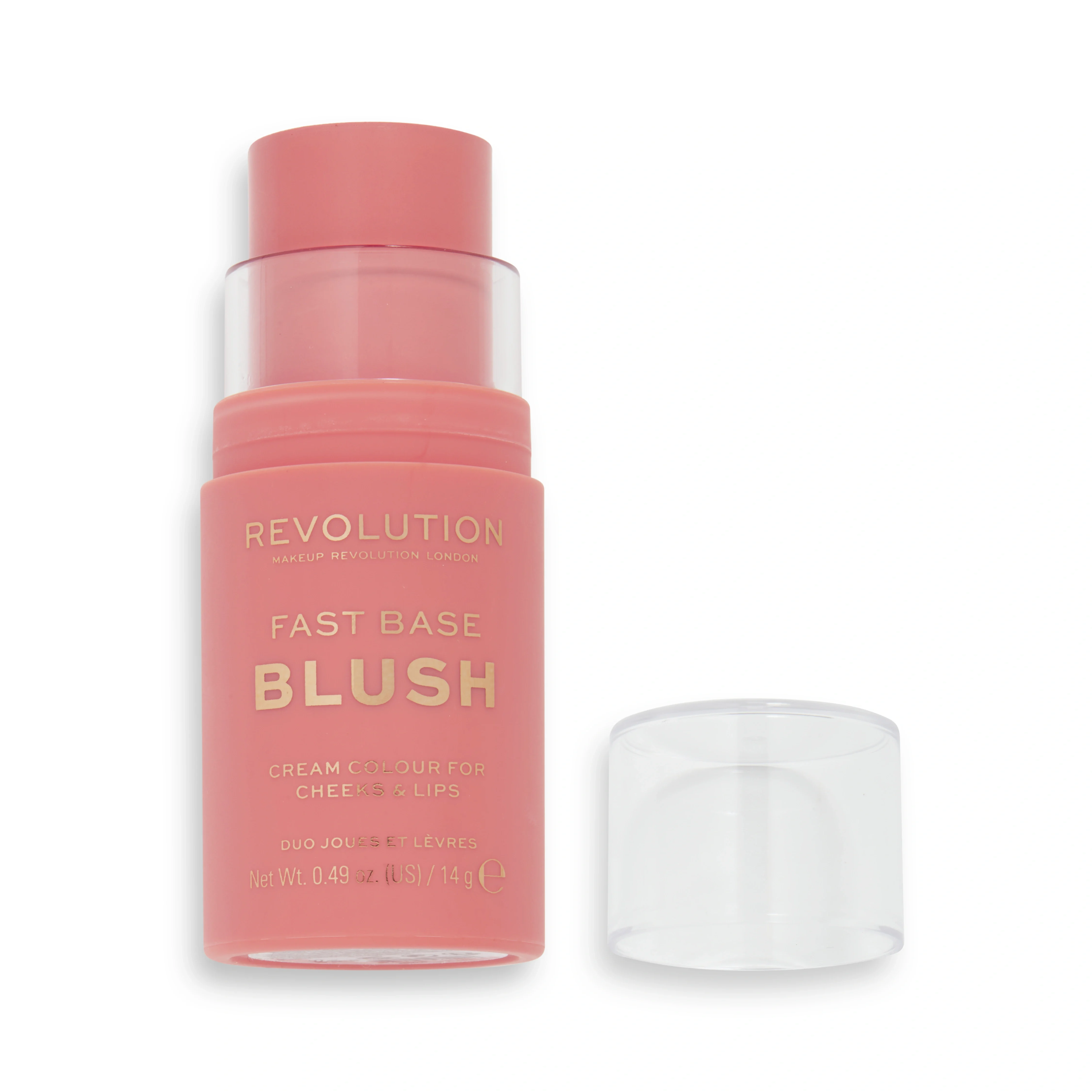 Revolution Beauty London Fast Base Blush Stick 14 g Peach från Revolution Beauty London – köp hos Apotek Hjärtat