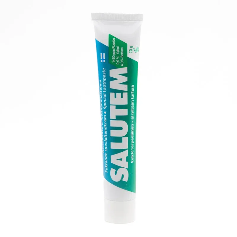 Salutem Fluor Fuktande Specialtandkräm 70g från Salutem – köp hos Apotek Hjärtat