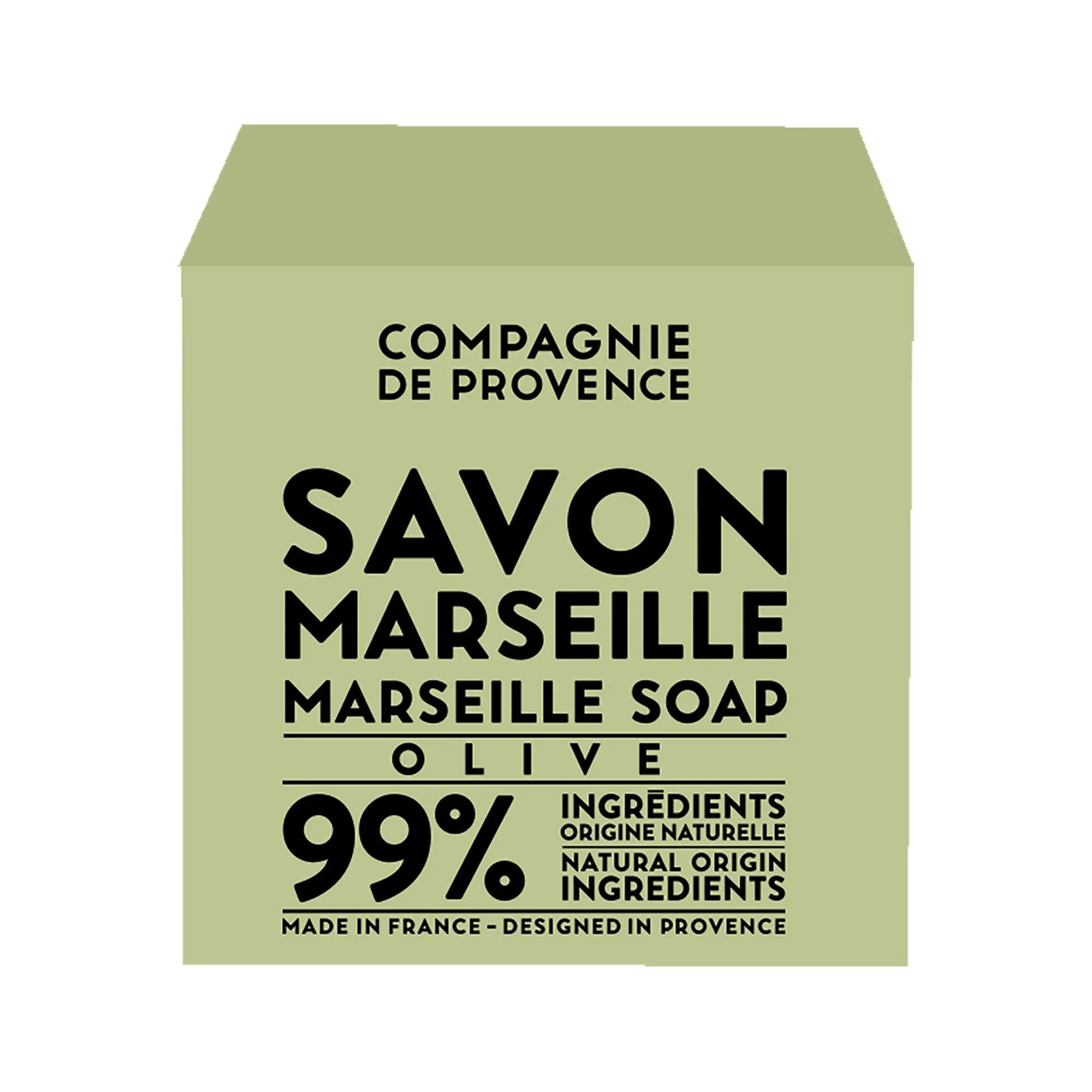 Compagnie de Provence Cube Of Marseille Soap Olive 400 g från Compagnie de Provence – köp hos Apotek Hjärtat