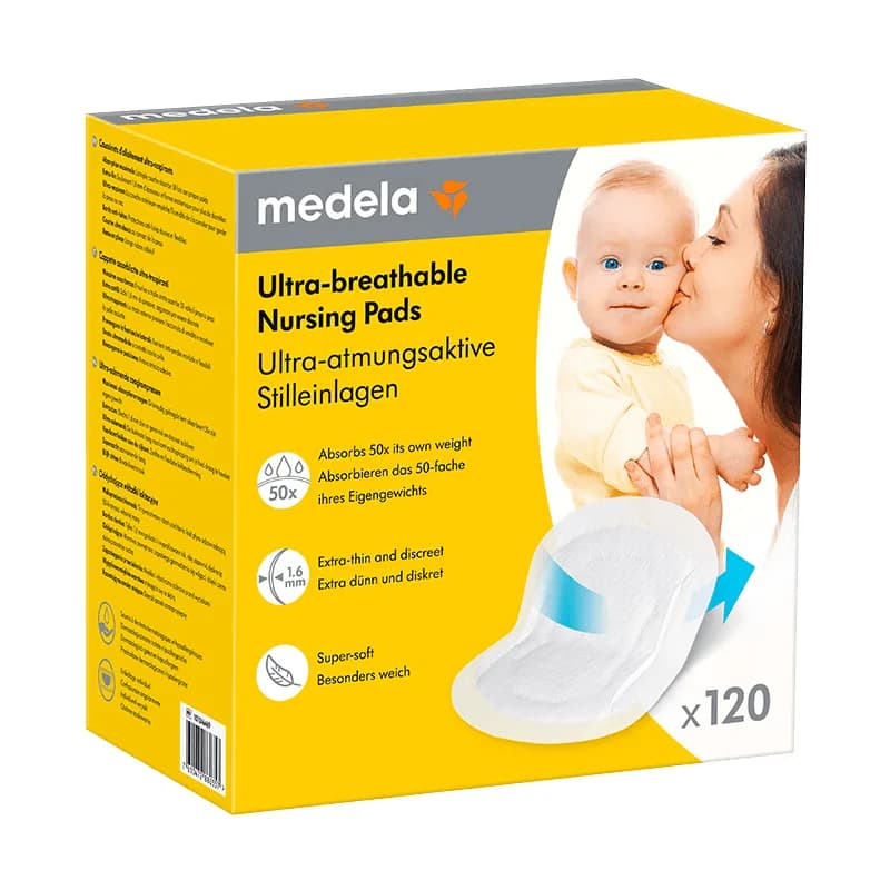Medela Ultra Andningsbara amningsinlägg 120 st från Medela – köp hos Apotek Hjärtat