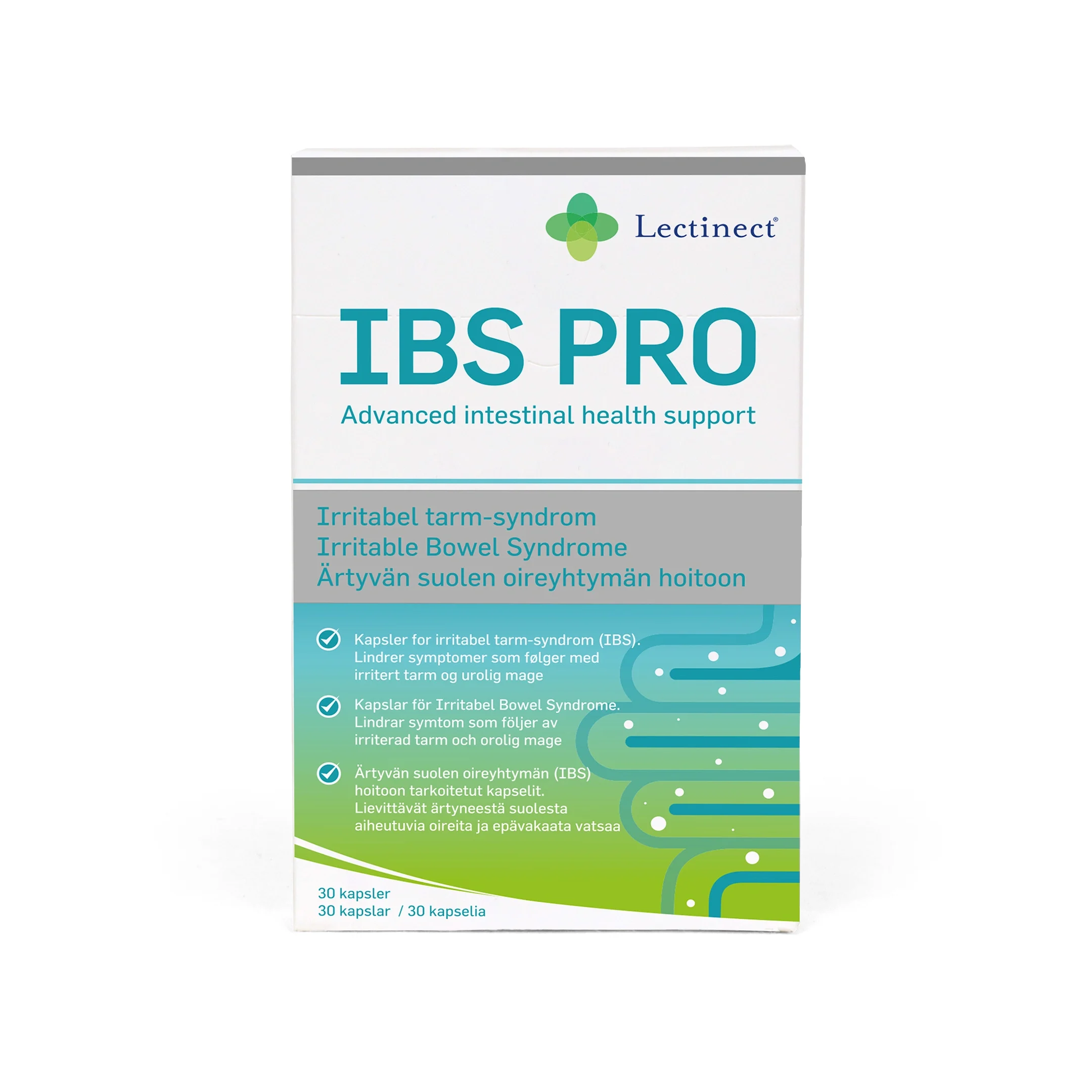 Lectinect IBS PRO 30 kapslar från Lectinect – köp hos Apotek Hjärtat