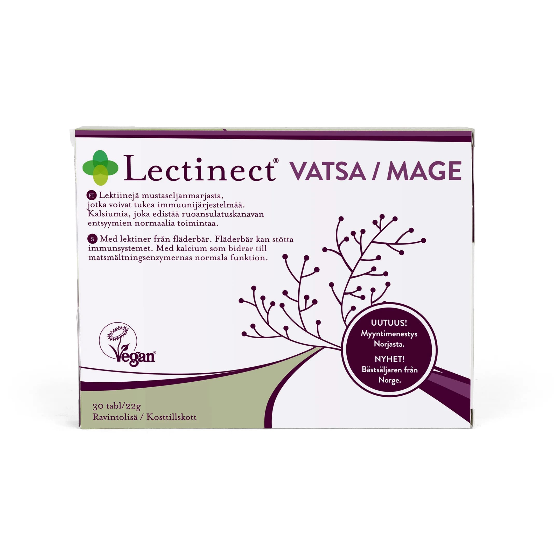 Lectinect Mage 30 tabletter från Lectinect – köp hos Apotek Hjärtat